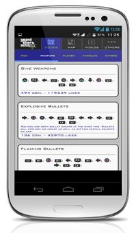 GTA 5 Cheats Codes screenshot 1
