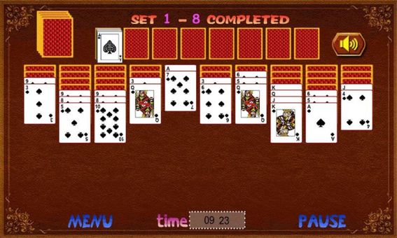 Spider Solitaire screenshot 2