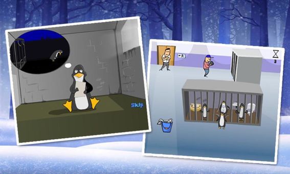 Penguin Escape Prison screenshot 2