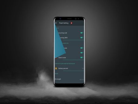 Androide flash alerts screenshot 1