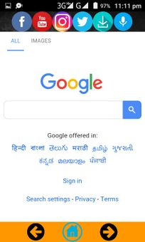 Infinity Browser screenshot 2