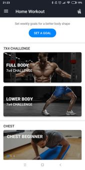 7 Minutes Home Workout No Equipment screenshot 2