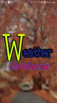 kashmir weather screenshot 1