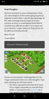 Guide for Boom Beach screenshot 1