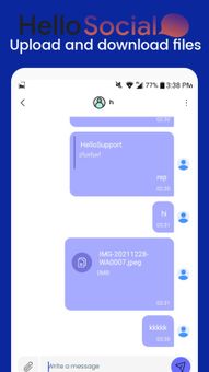 Hello - Comms and Groups screenshot 5