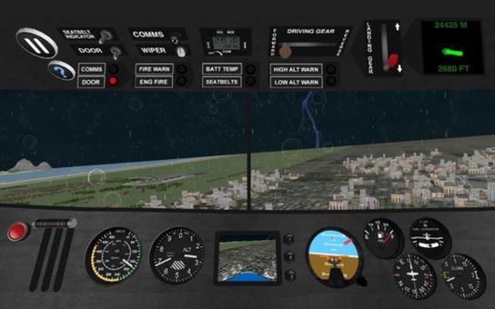 Airplane Pilot Simulator 3D screenshot 2
