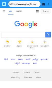 India Browser screenshot 2