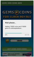 Gems & Coins for Clash Royale 2019 Screenshot