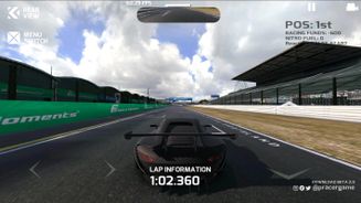 Project: RACER Screenshot