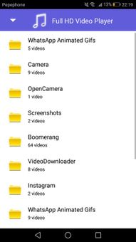 Full HD Video Player screenshot 2