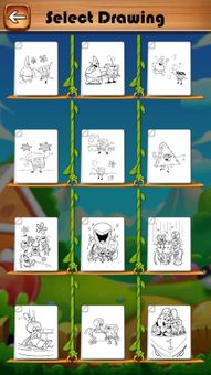 Sponge Bob Coloring Book Pages screenshot 4