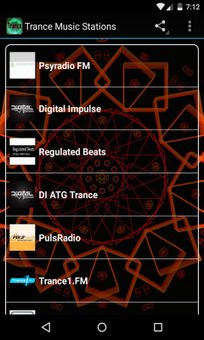 Trance Music Stations Free screenshot 1