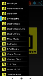 Radio Electro Music Tuner Free Apps for Android screenshot 4