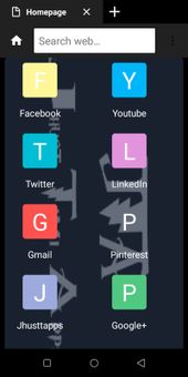 Jet Browser screenshot 2