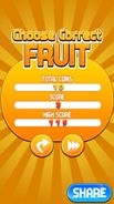 Choose Correct Fruit Screenshot