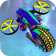 Flying Bike Future City Mayhem APK