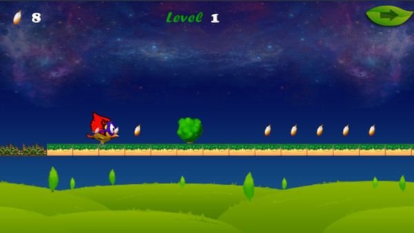 Hopping Bird HD screenshot 1
