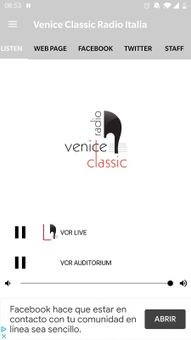 Venice Classic Radio Italia screenshot 5