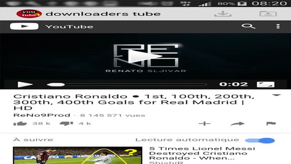 downloaders tube screenshot 2