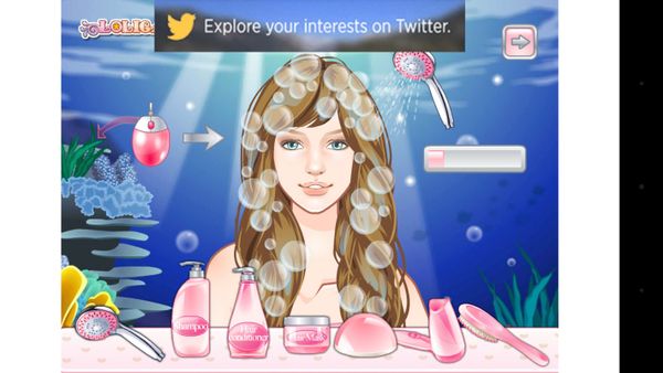 Mermaid Princess Hair Styles screenshot 4