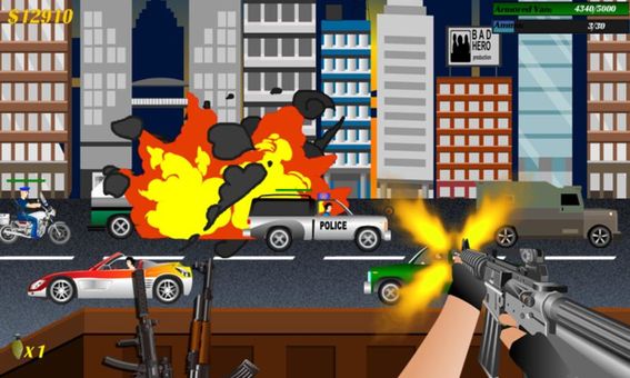 Highway Shooting War screenshot 2