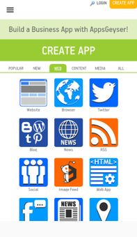 Appsgeyser - Free Android App Creator screenshot 3