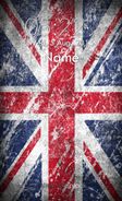 UK Flag Keypad Lock Screen Screenshot