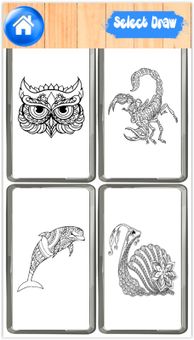 Animal Mandala Coloring Book screenshot 4