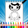 Bendy Coloring book icon