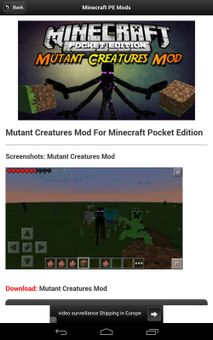 Mods Minecraft PE PRO screenshot 7