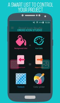 Droid Icon Studio screenshot 2