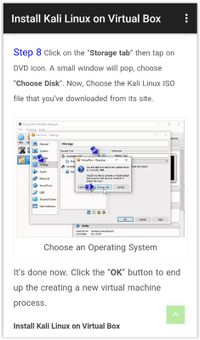 Kali Linux screenshot 5
