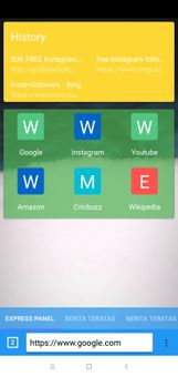 Fast browser screenshot 1