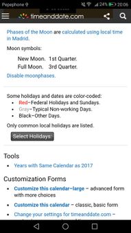 Calendar screenshot 8