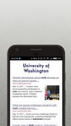 University of Washington Screenshot