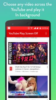YouTube Play Screen off screenshot 3