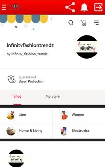 Infinity fashion store screenshot 1