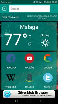Noura Browser screenshot 1