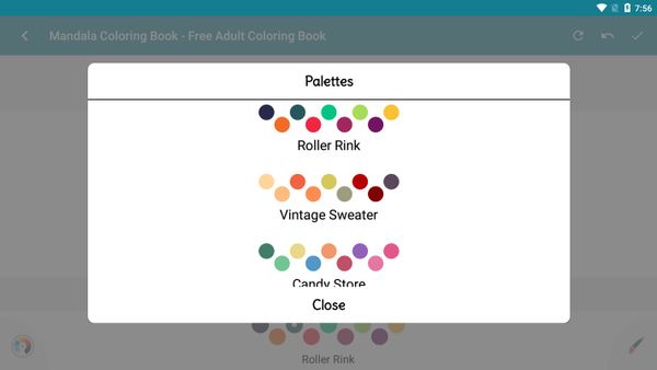 Mandala Coloring Book - Free Adult Coloring Book screenshot 1