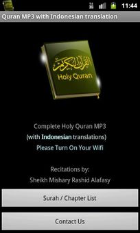 Quran MP3 With Indonesian screenshot 1