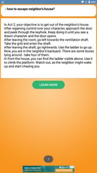 Hello Neighbor Game Guide screenshot 2