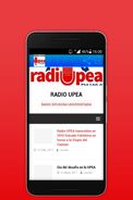 RADIO UPEA Screenshot