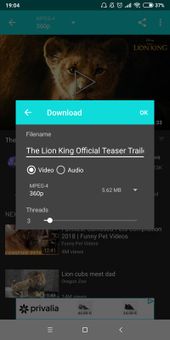 All Video Downloader- Music Player screenshot 6