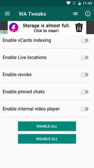 WA Tweaks for WhatsApp screenshot 1