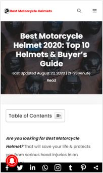 Motorcycle Helmet App screenshot 1