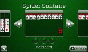 Spider Solitaire World Screenshot