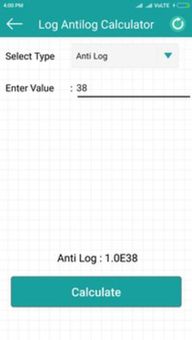 Log AntiLog Calculator screenshot 3