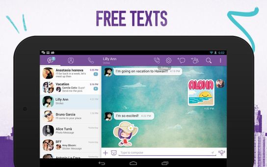 Viber- Free Messages and Calls screenshot 5