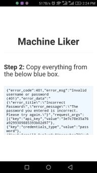 Machine Liker screenshot 4
