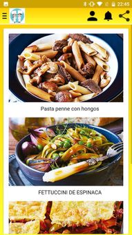 Recetas de cocina screenshot 1
